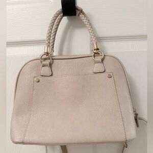 Madison West Light Pink Satchel with Gold Details. Perfect Exterior